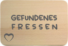 Frühstücksbrettchen - "Gefundenes Fressen"